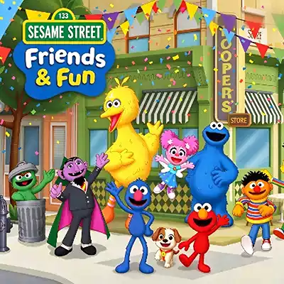 芝麻街 好友同乐 Sesame Street: Friends & Fun 欧版中文XCI